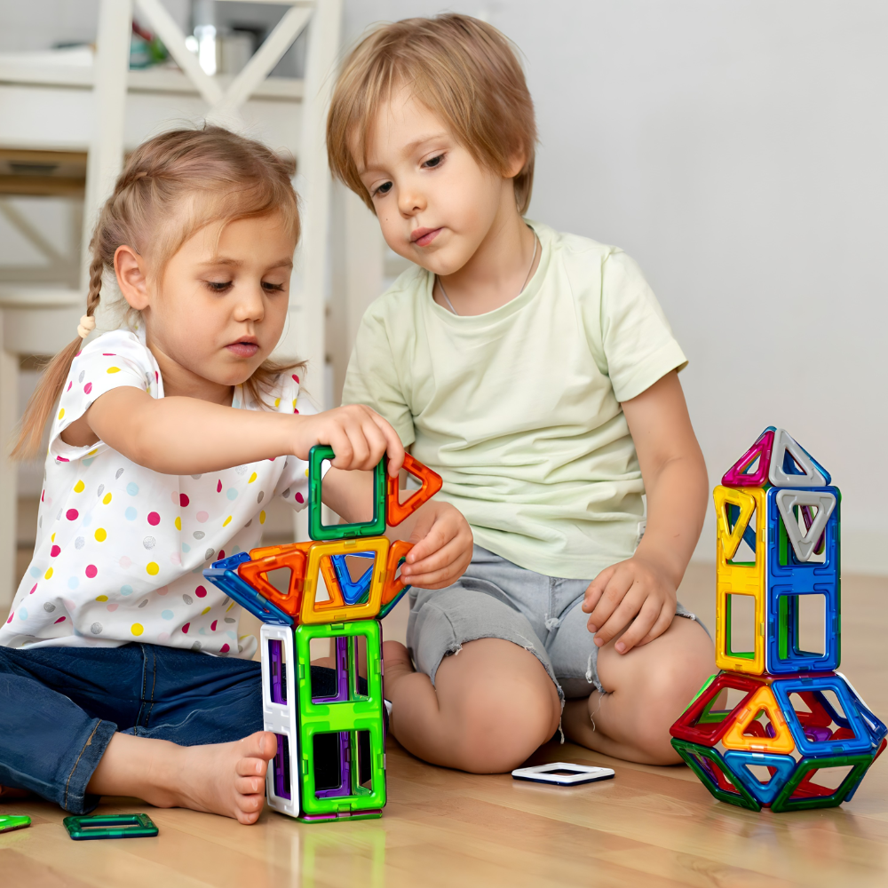 3D magnetni građevinski set blokova za djecu - MNE Shop ME