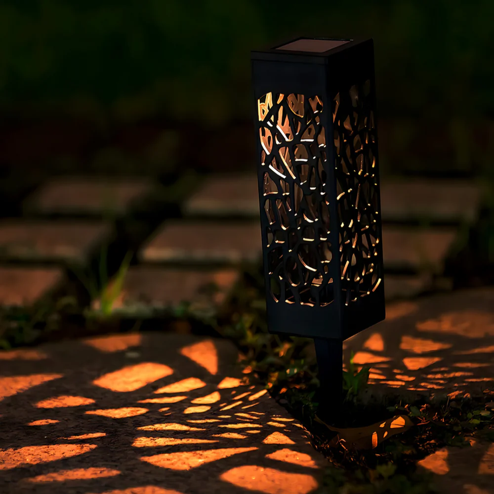 Baštenske solarne lampe sa senzorom 2 komada