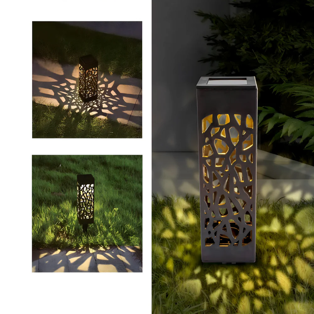 Baštenske solarne lampe sa senzorom 2 komada