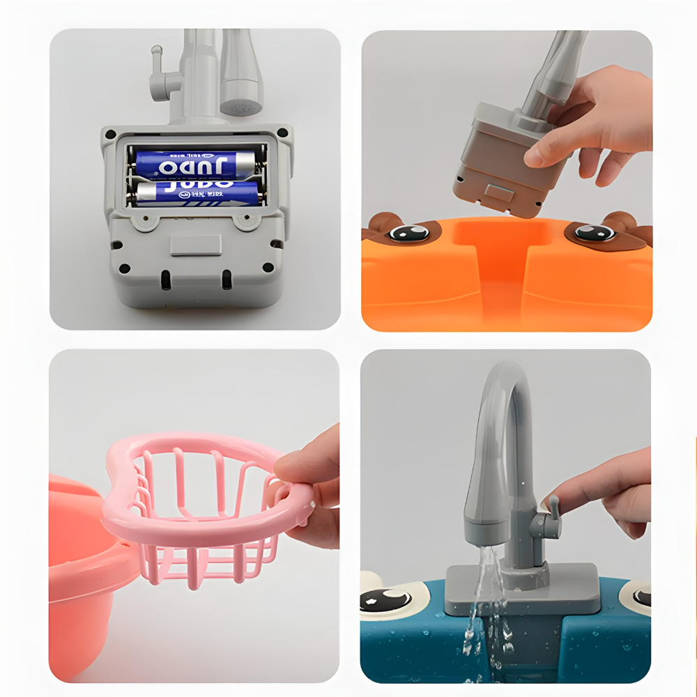 Djecija sudopera na baterije sa vodom koja kruzi - MNE Shop ME