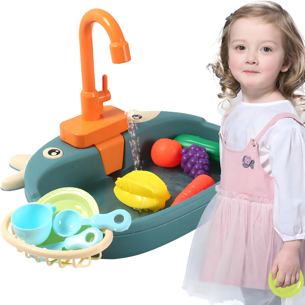 Djecija sudopera na baterije sa vodom koja kruzi - MNE Shop ME