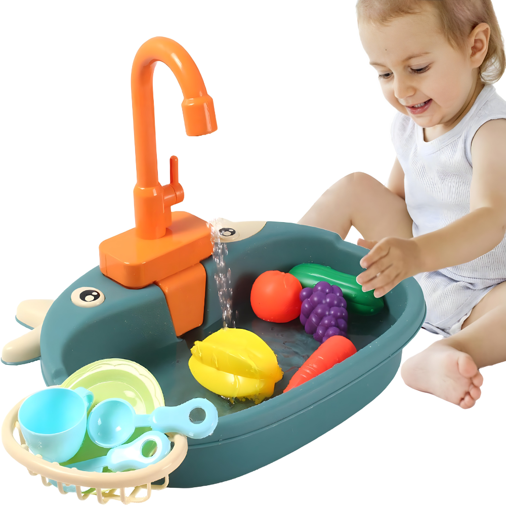 Djecija sudopera na baterije sa vodom koja kruzi - MNE Shop ME