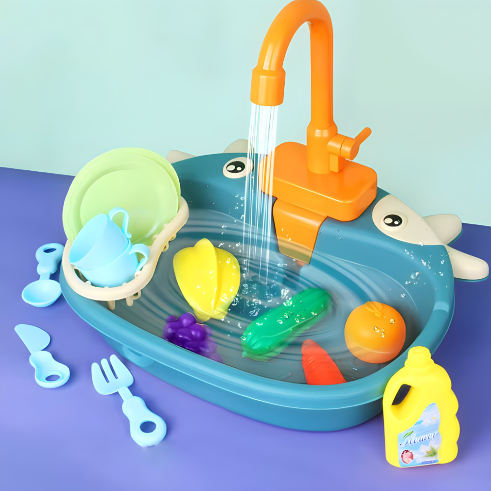 Djecija sudopera na baterije sa vodom koja kruzi - MNE Shop ME