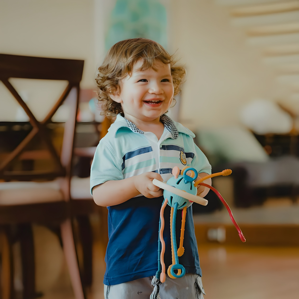 Edukativna igracka sa trakama za bebe i djecu – Montesori koncept - MNE Shop ME