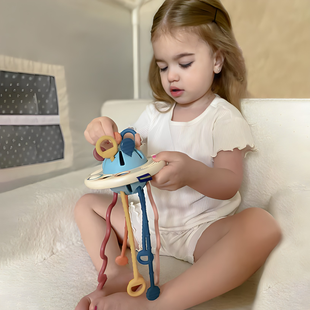 Edukativna igracka sa trakama za bebe i djecu – Montesori koncept - MNE Shop ME