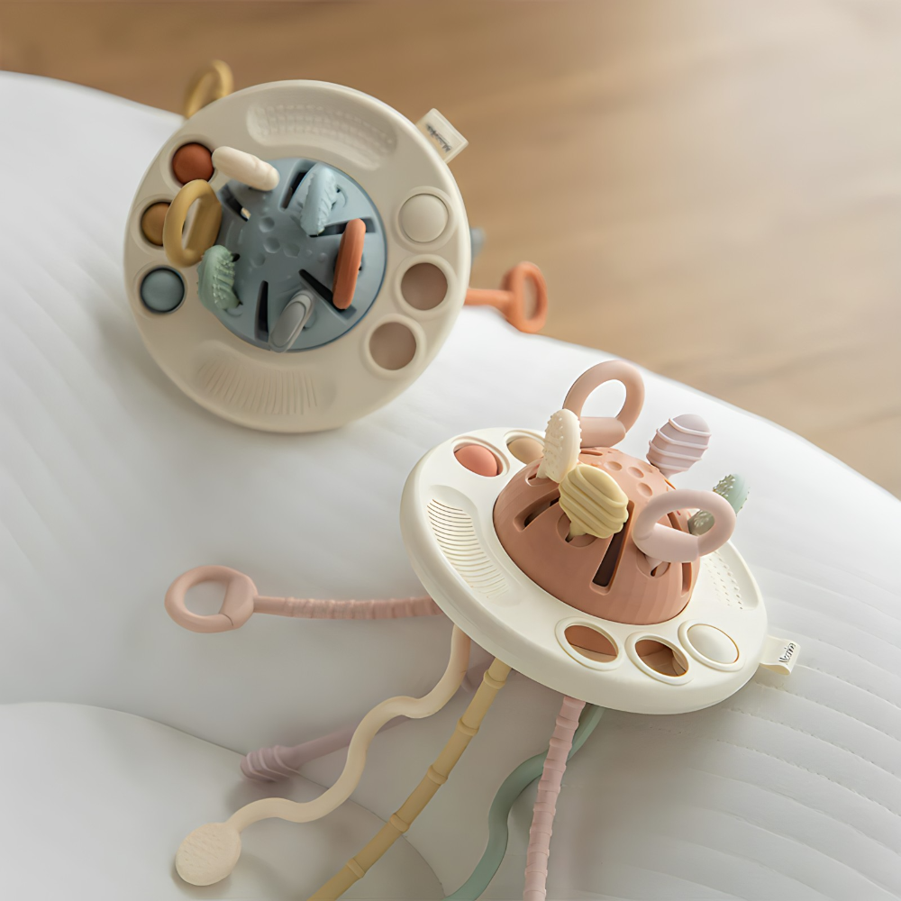 Edukativna igracka sa trakama za bebe i djecu – Montesori koncept - MNE Shop ME