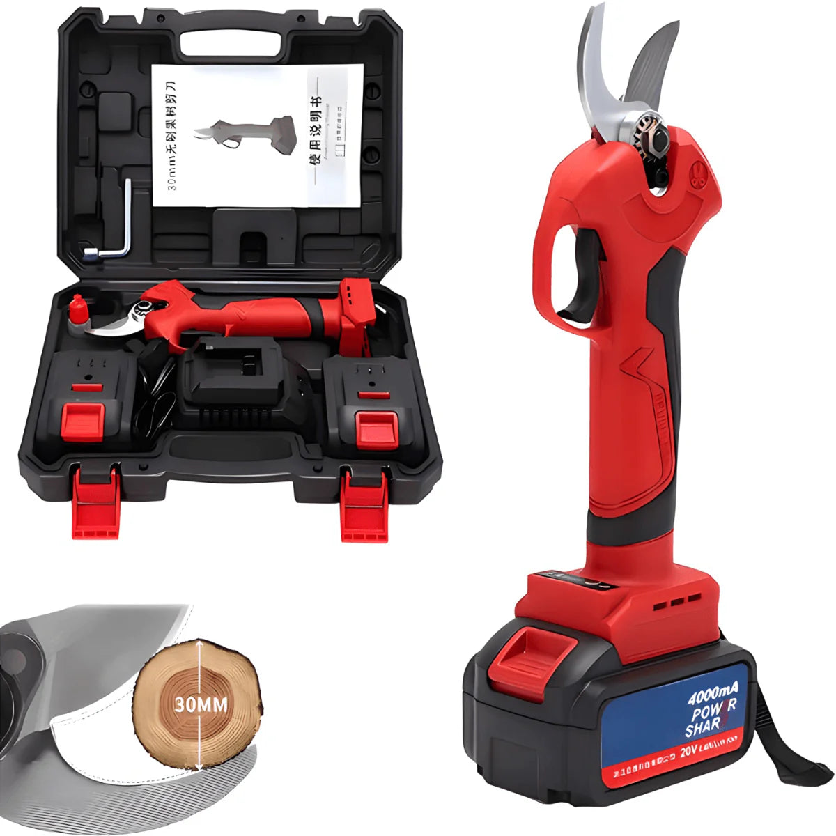 Elektricne makaze za orezivanje voca 21V - MNE Shop ME