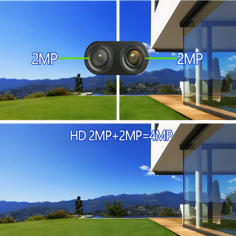 IP kamera PTZ kamera sa 2 sociva i sirenom 4K 8x zoom - MNE Shop ME