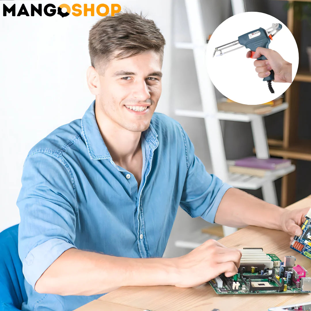 Lemilica – Pištolj za lemljenje sa automatskim dodavanjem kalaja (60W)