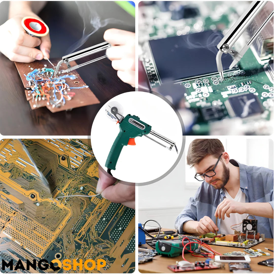 Lemilica – Pištolj za lemljenje sa automatskim dodavanjem kalaja (60W)