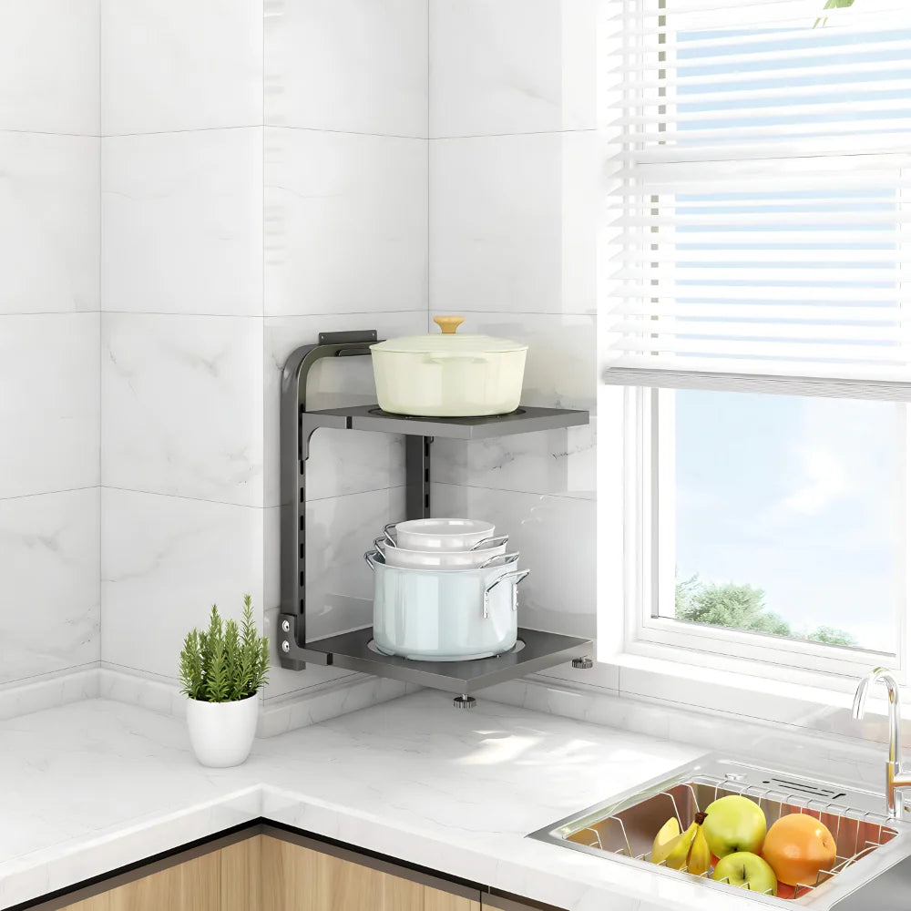 Organizator za serpe i lonce sa dva podesiva nivoa - MNE Shop ME