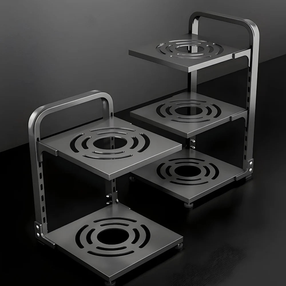 Organizator za serpe i lonce sa dva podesiva nivoa - MNE Shop ME