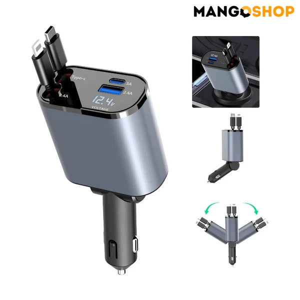 Pametni auto punjač 4u1