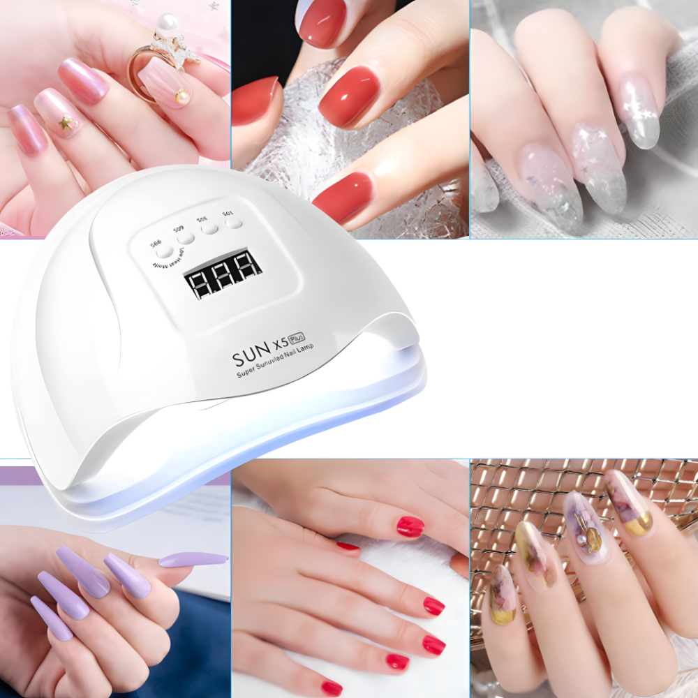 Profesionalna UV SUNX5 Max lampa za nokte sa senzorom pokreta i tajmerom - MNE Shop ME