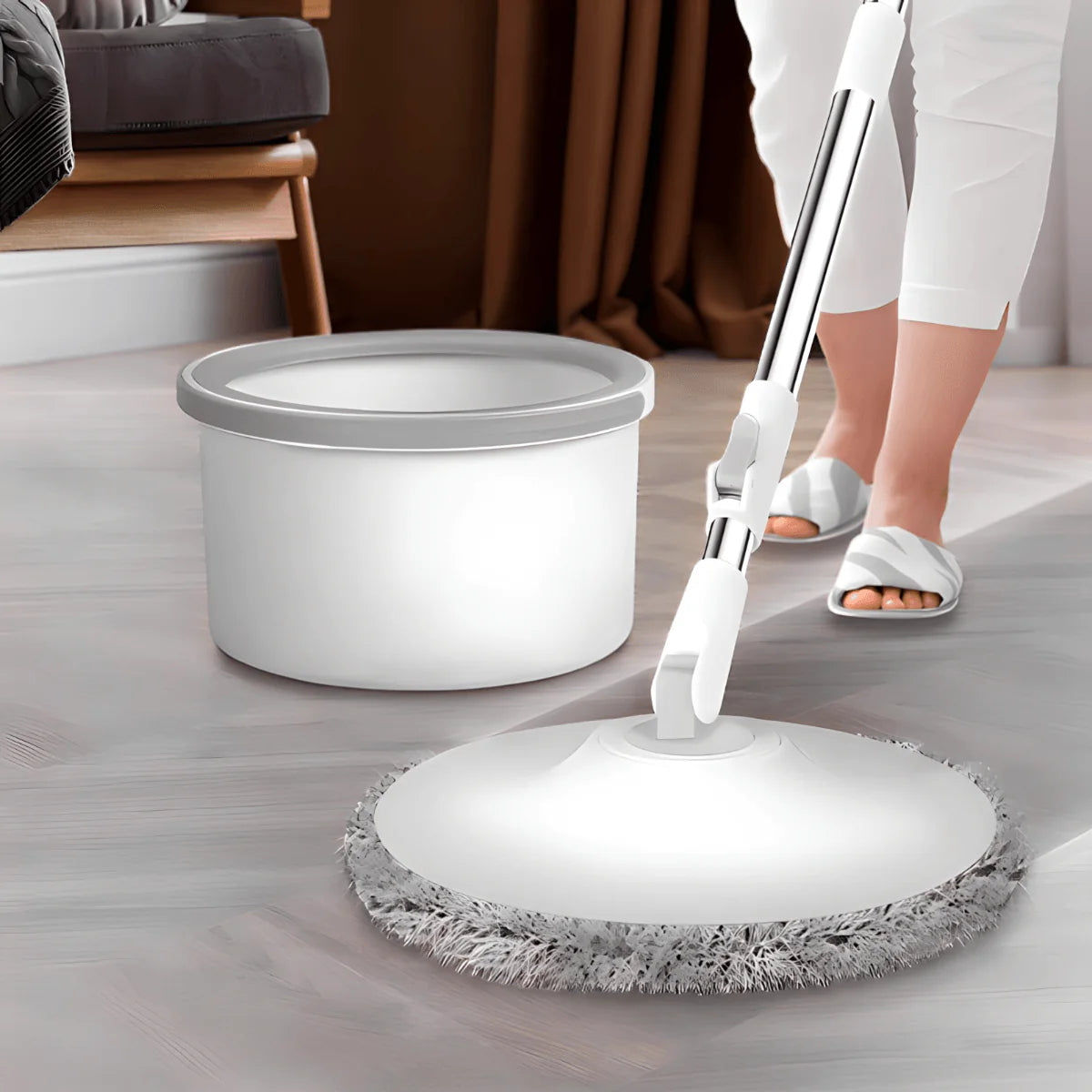 Rotirajuci mop sa kofom koja se sama cisti - MNE Shop ME