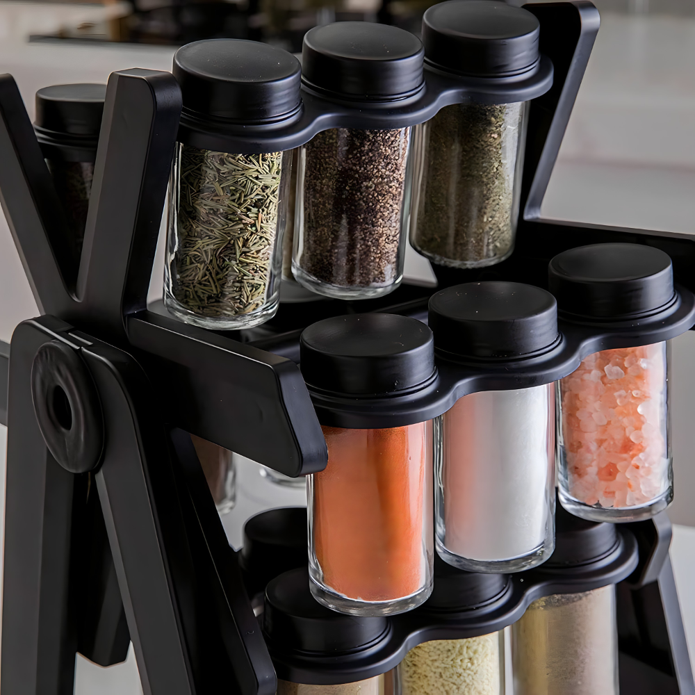 Rotirajuci stalak za zacine sa teglicama - MNE Shop ME