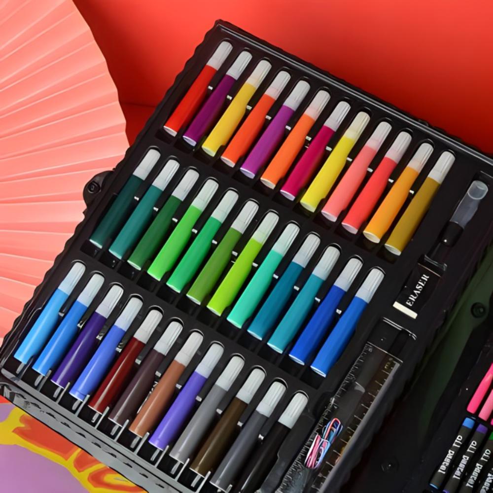 Set bojica za djecu - komplet za crtanje od 150 dijelova - MNE Shop ME