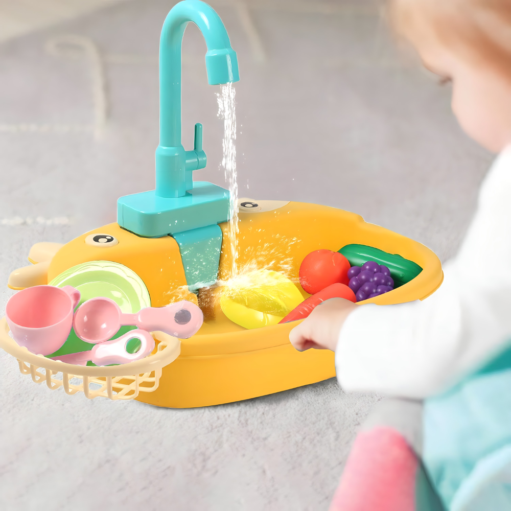 Djecija sudopera na baterije sa vodom koja kruzi - MNE Shop ME