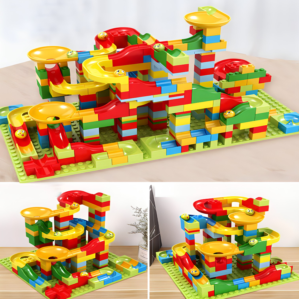 Kockice za djecu - kliker lavirint - 168 delova