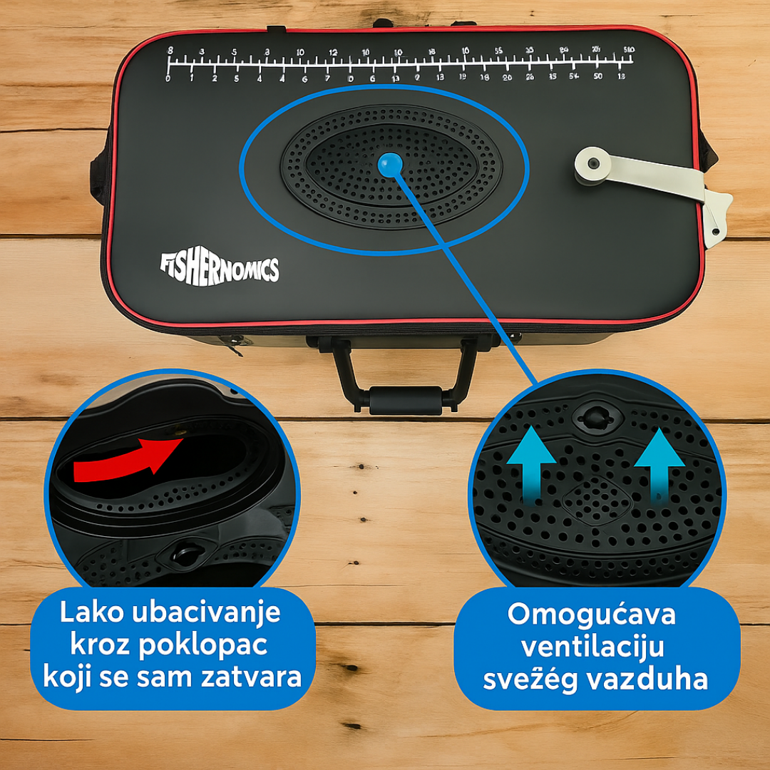 Sklopiva korpa za pecanje