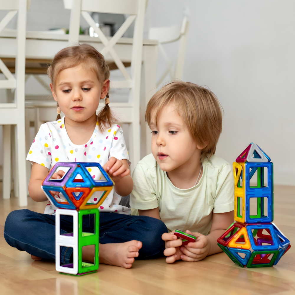 3D magnetni građevinski set blokova za djecu - MNE Shop ME