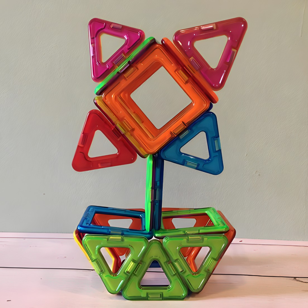 3D magnetni građevinski set blokova za djecu - MNE Shop ME