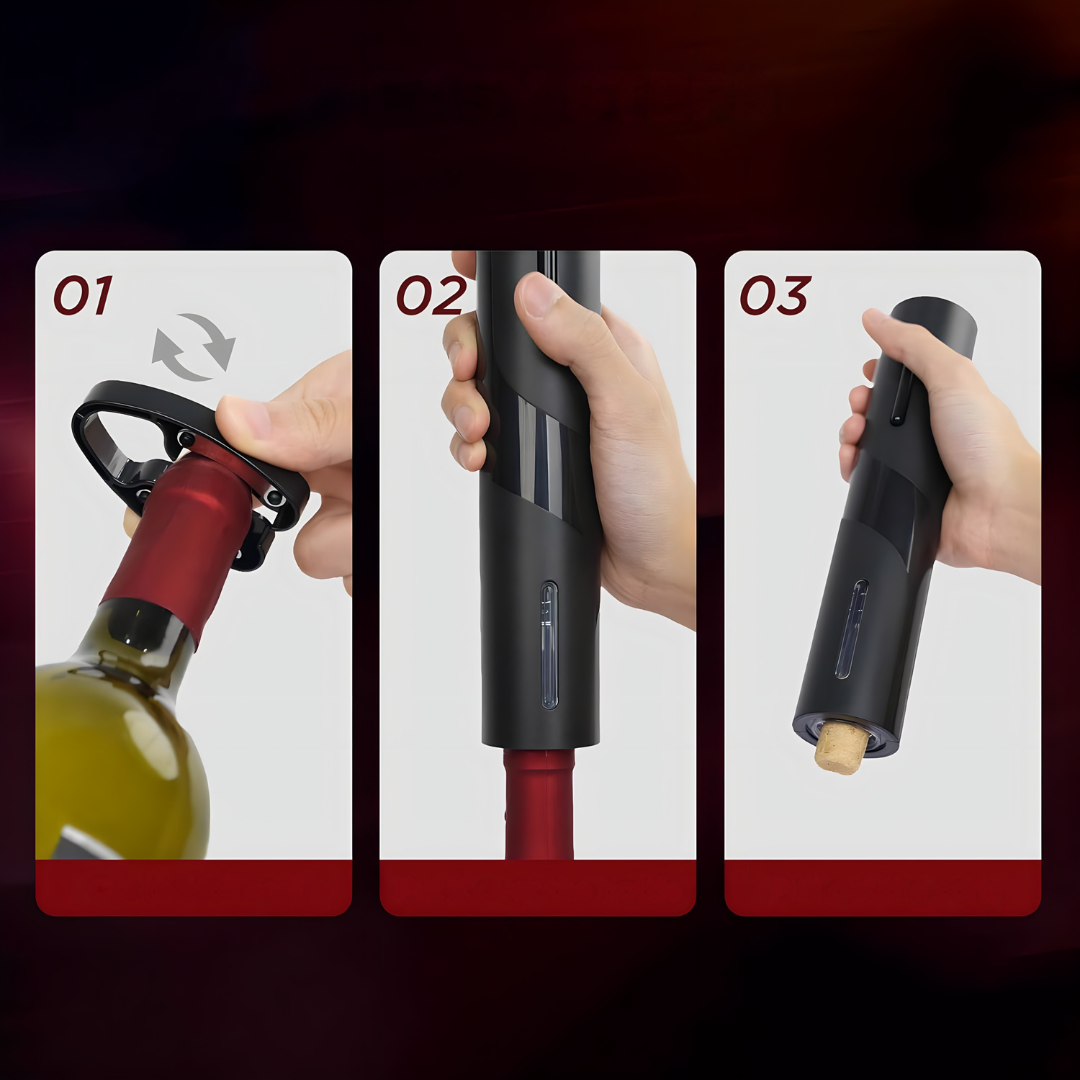 5u1 Elektricni otvarac vina sa dodacima - MNE Shop ME