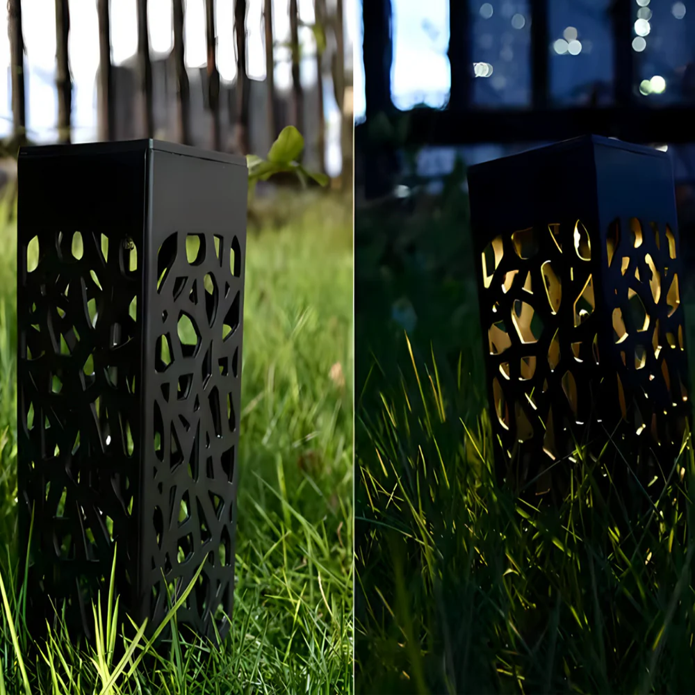 Baštenske solarne lampe sa senzorom 2 komada