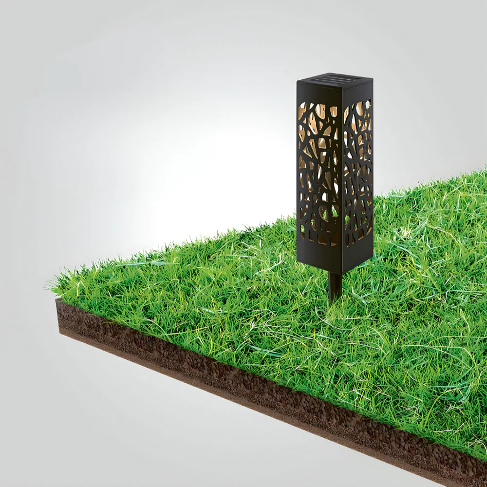 Baštenske solarne lampe sa senzorom 2 komada