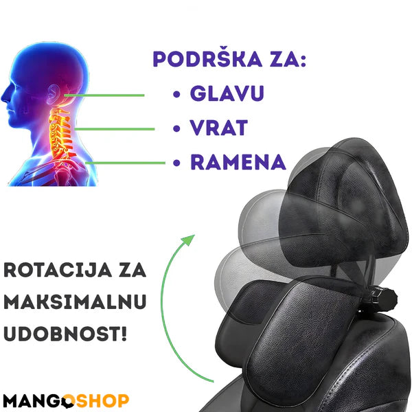 Auto jastuk - podrška za vrat