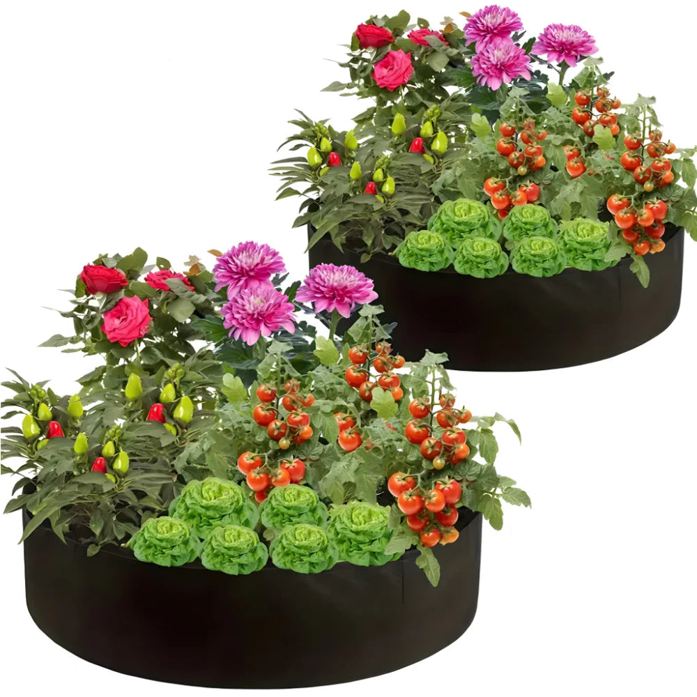 Baštenska vreća od tkanine – Platnena povišena leja za sađenje raznih biljaka - MNE Shop ME