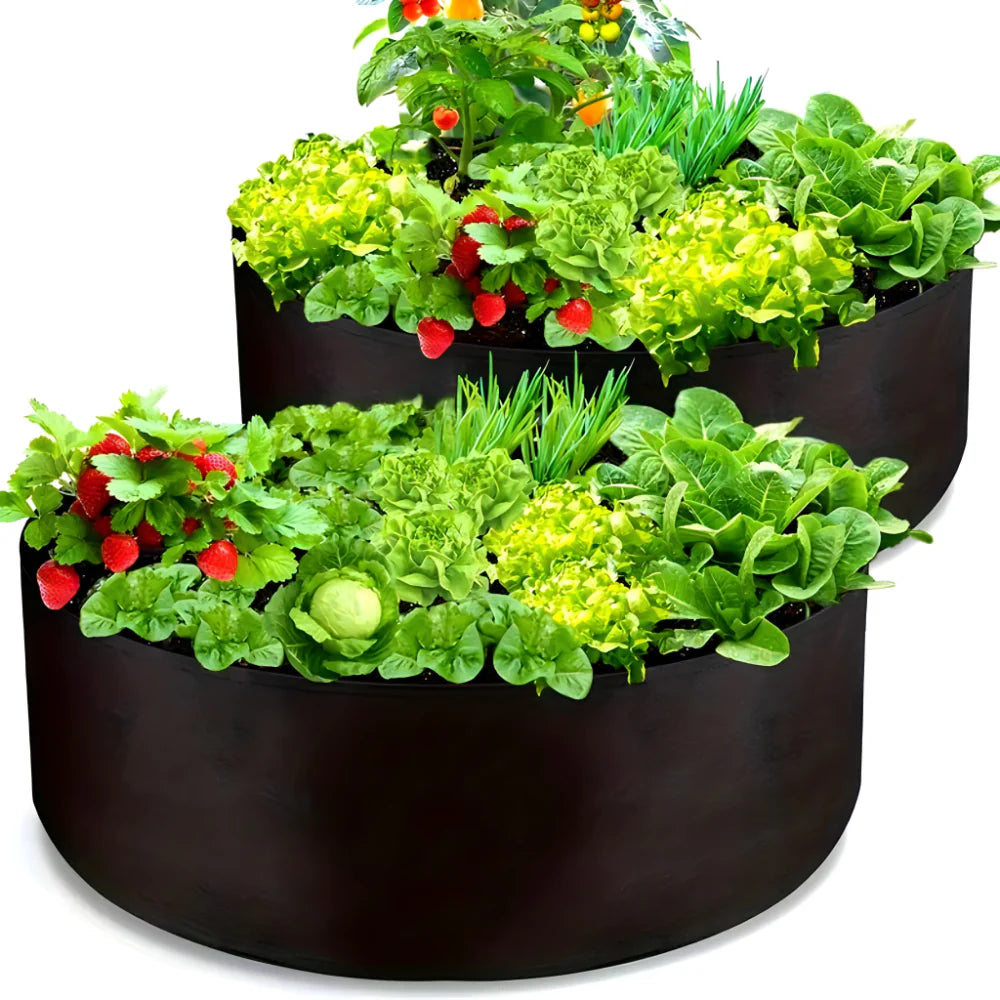 Baštenska vreća od tkanine – Platnena povišena leja za sađenje raznih biljaka - MNE Shop ME