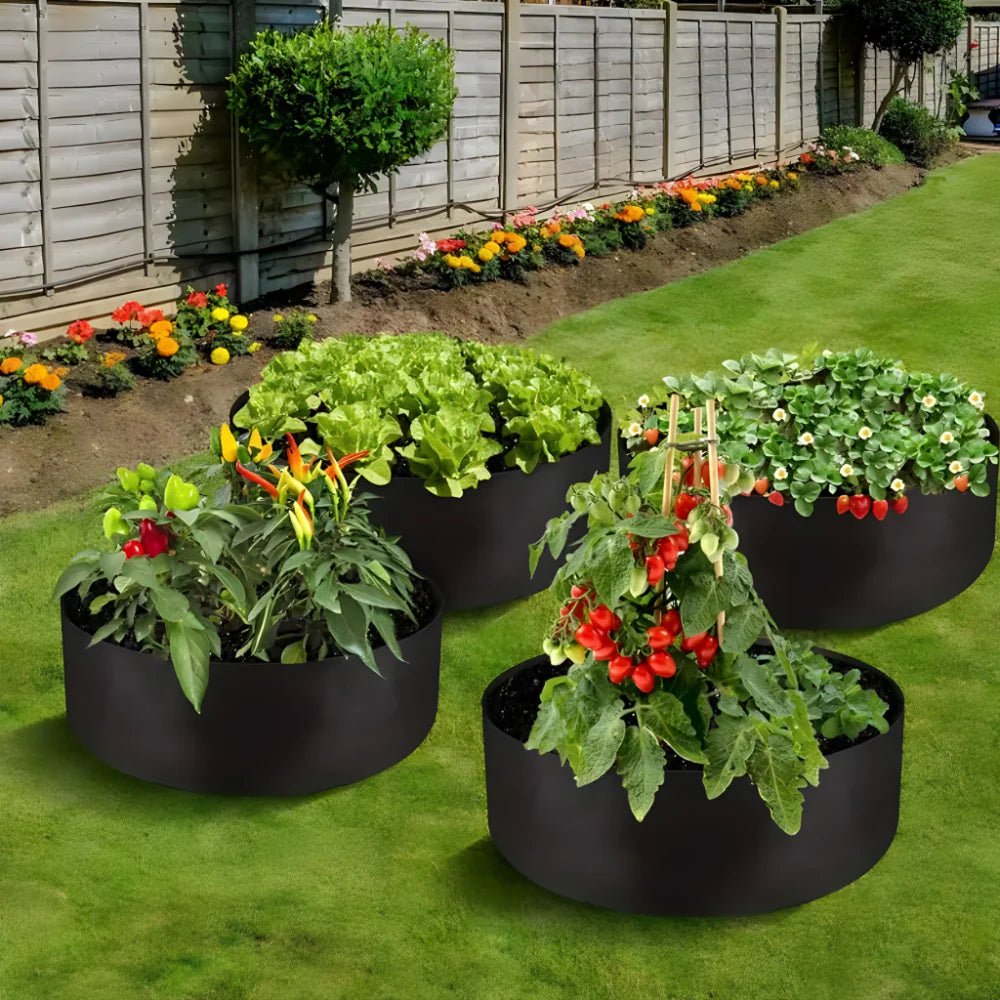 Baštenska vreća od tkanine – Platnena povišena leja za sađenje raznih biljaka - MNE Shop ME