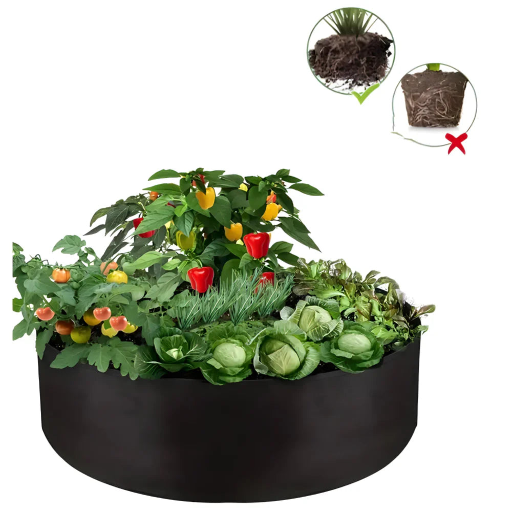 Baštenska vreća od tkanine – Platnena povišena leja za sađenje raznih biljaka - MNE Shop ME