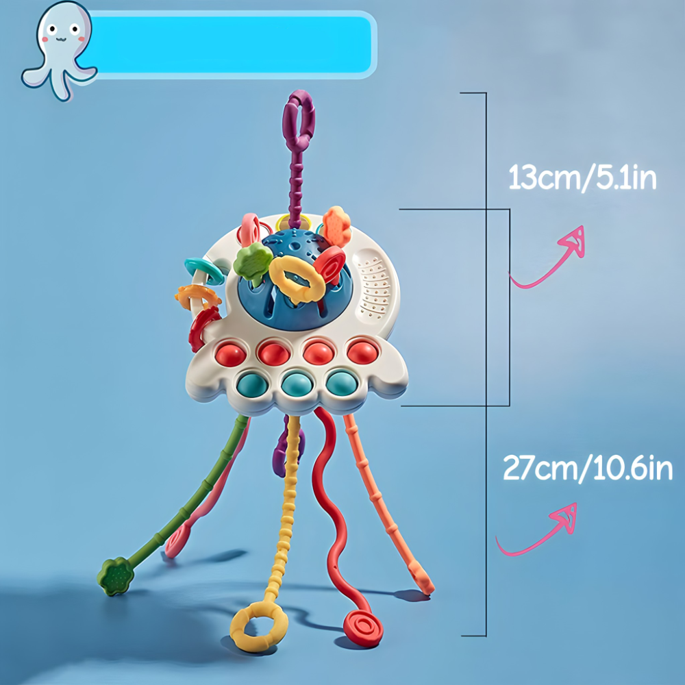 Edukativna igracka sa trakama za bebe i djecu – Montesori koncept - MNE Shop ME