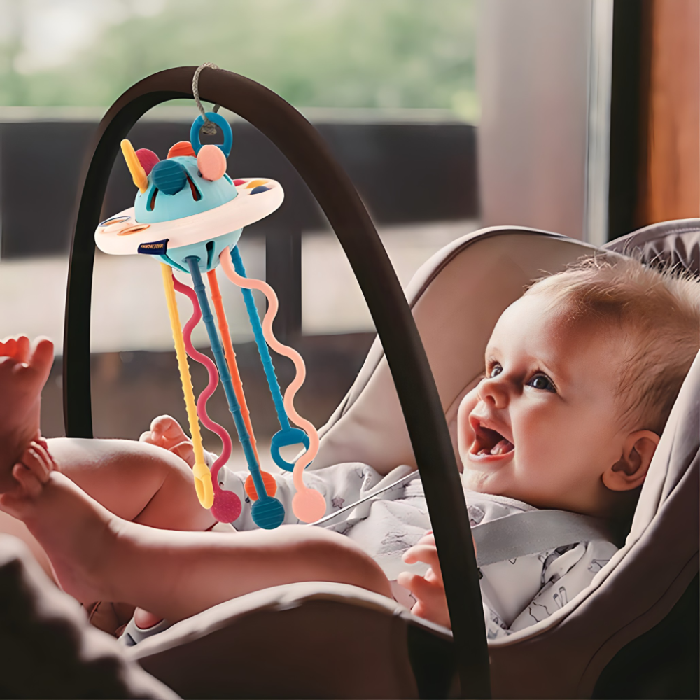 Edukativna igracka sa trakama za bebe i djecu – Montesori koncept - MNE Shop ME