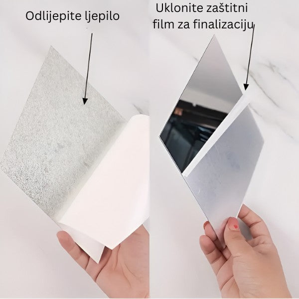 Zidne naljepnice ogledala (32 komada) | WALLGEM