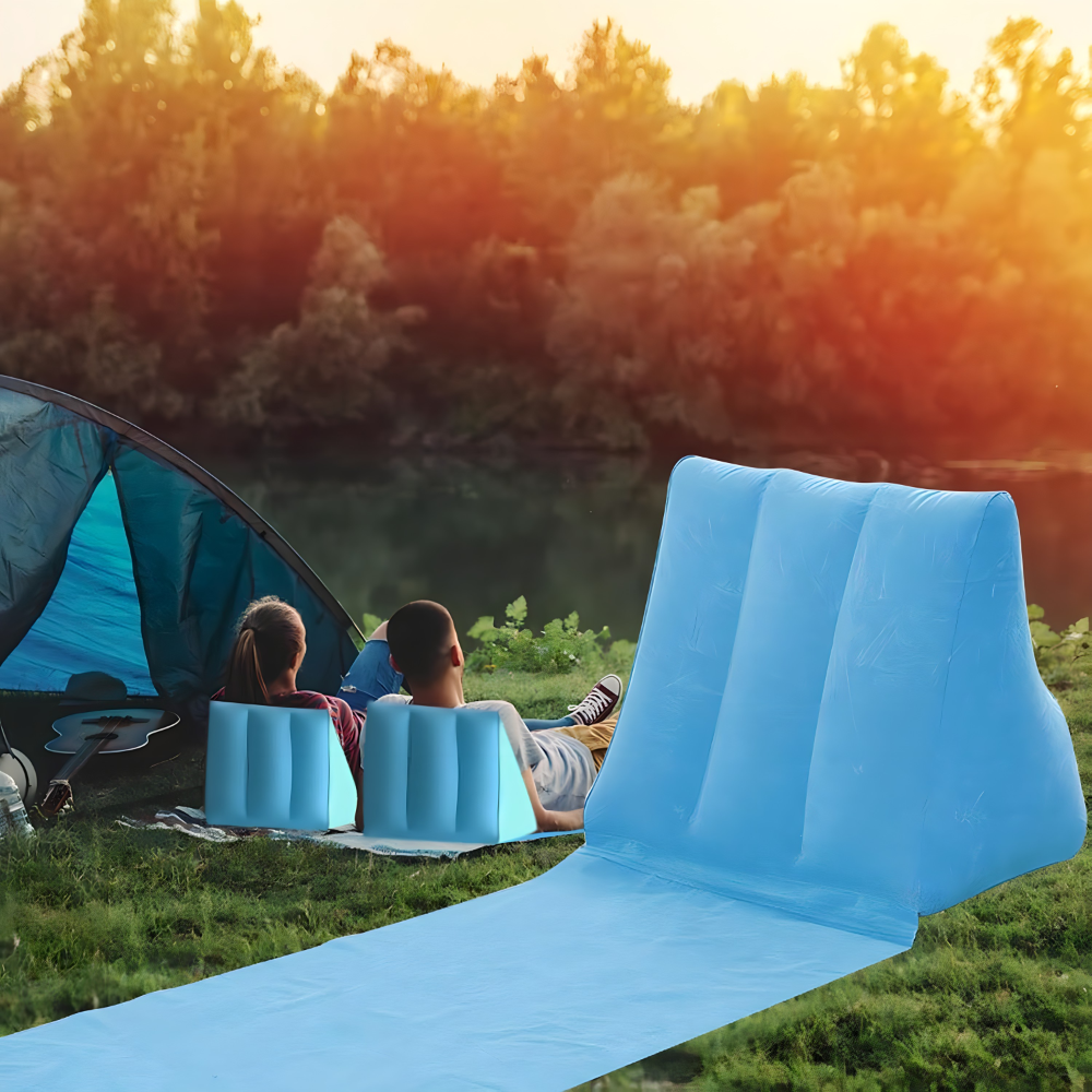 Lezaljka na naduvavanje + pumpa gratis - MNE Shop ME