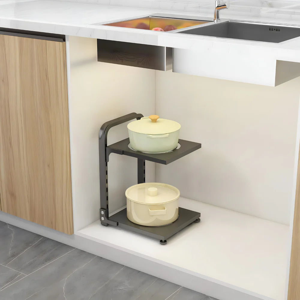 Organizator za serpe i lonce sa dva podesiva nivoa - MNE Shop ME