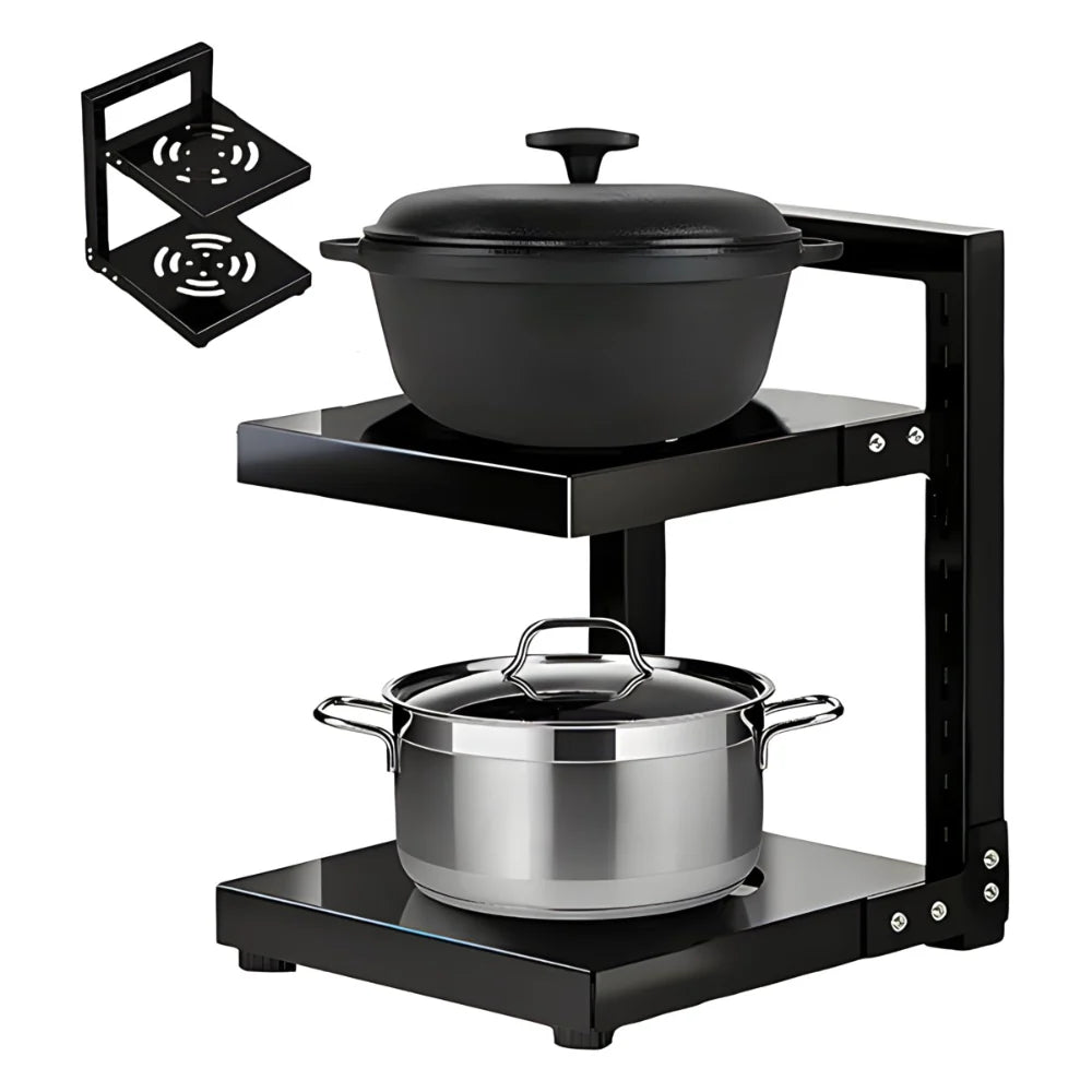 Organizator za serpe i lonce sa dva podesiva nivoa - MNE Shop ME