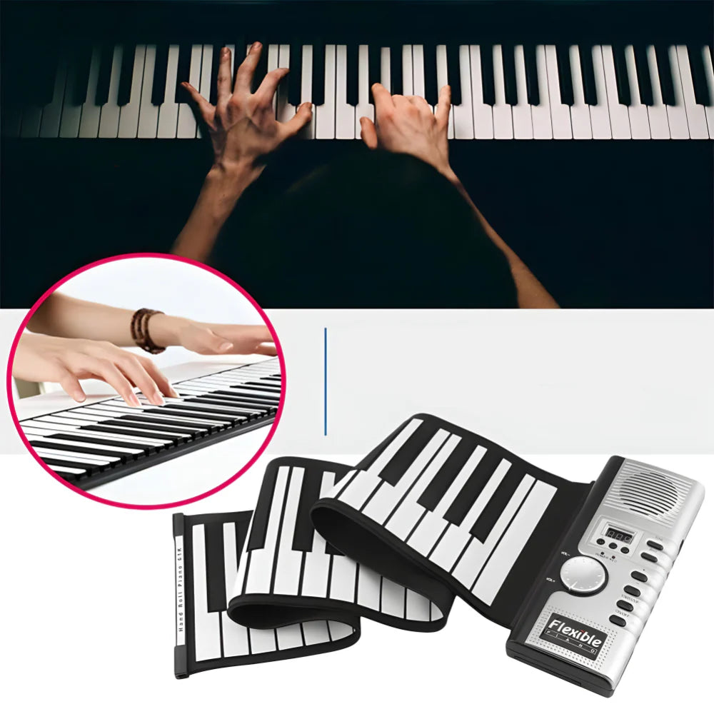 Prenosni klavir sa silikonskom tastaturom - MNE Shop ME