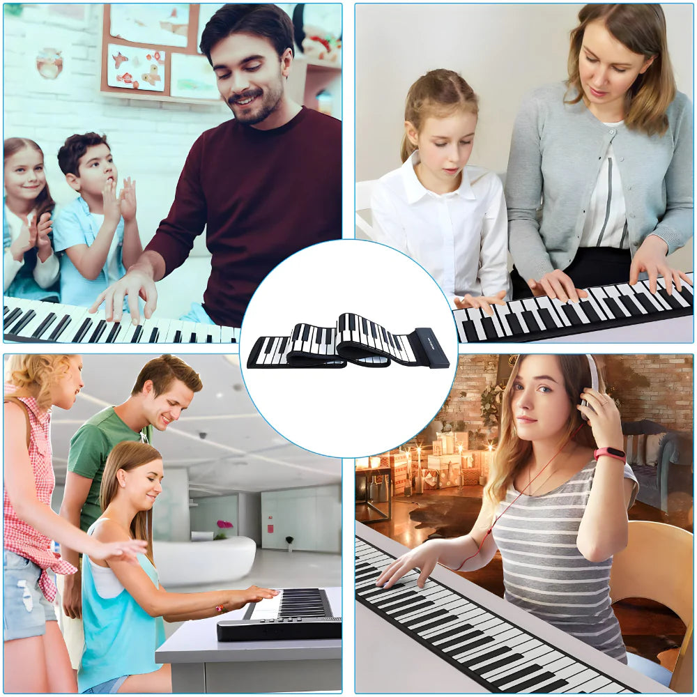 Prenosni klavir sa silikonskom tastaturom - MNE Shop ME