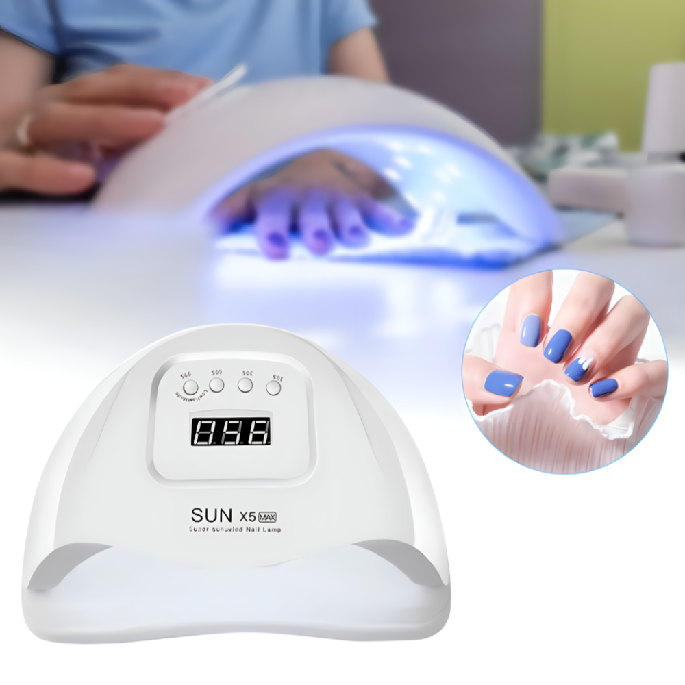 Profesionalna UV SUNX5 Max lampa za nokte sa senzorom pokreta i tajmerom - MNE Shop ME