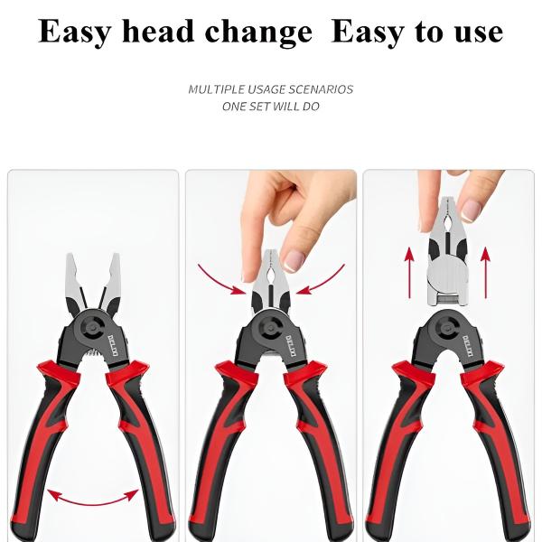 5 u 1 višenamjenska kliješta i set makaza | UNIPLIERS