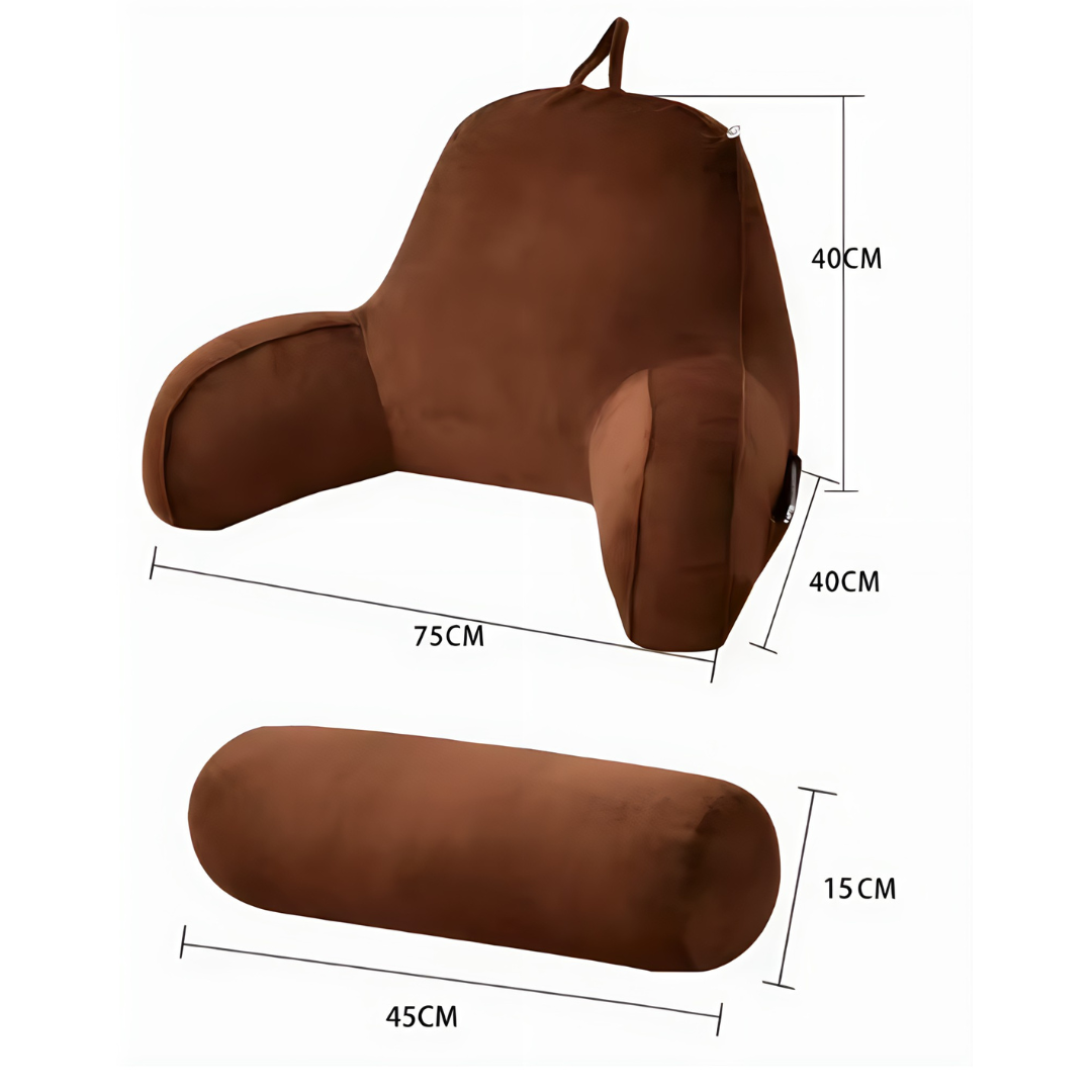 Veliki zeleni jastuk za ledja - MNE Shop ME