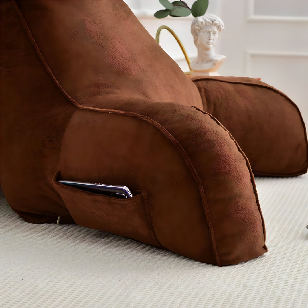 Veliki zeleni jastuk za ledja - MNE Shop ME