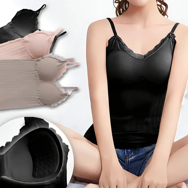 Zenska pamucna majica sa grudnjakom - MNE Shop ME