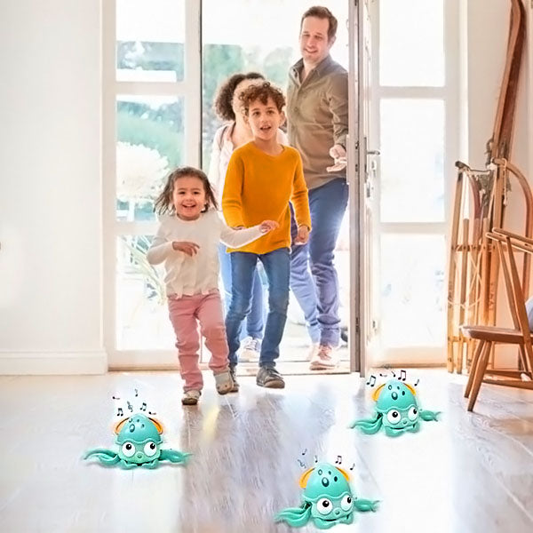 Puzajuća hobotnica sa muzikom i svetlima | CRAWLTOPUS