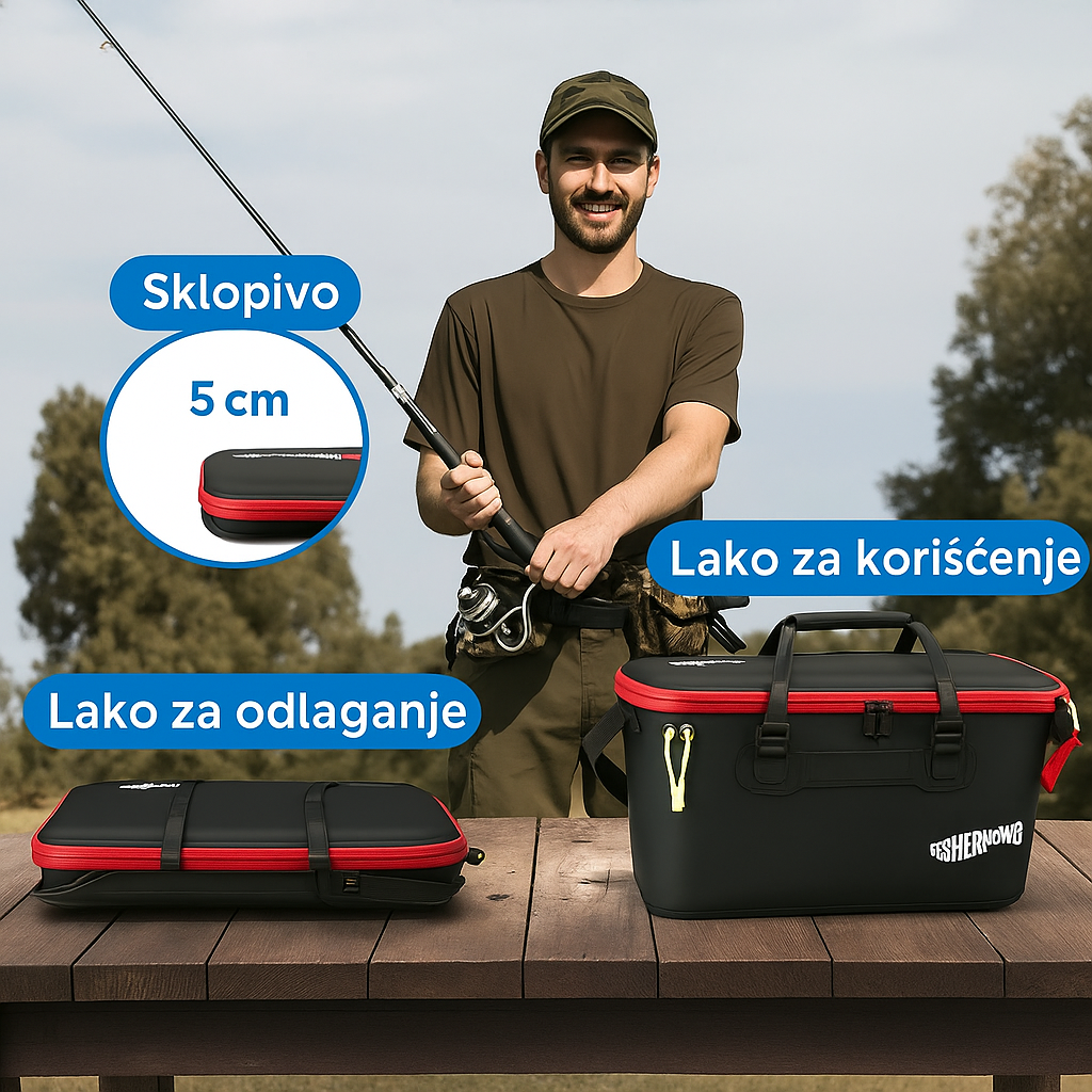 Sklopiva korpa za pecanje